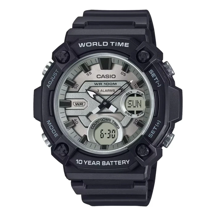 Casio Men's Watch OVERSIZE 10 YEAR BATTERY