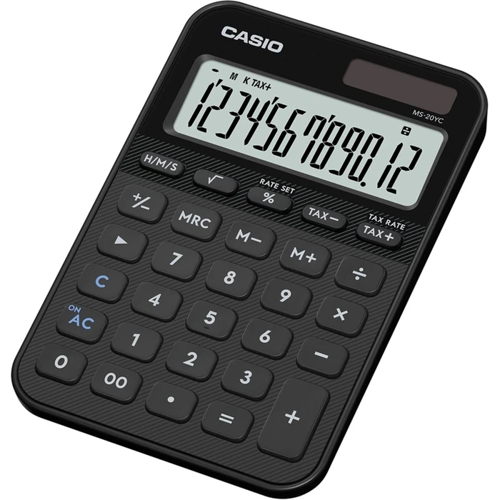 Αριθμομηχανές Casio MS-20YC-BK μαύρη