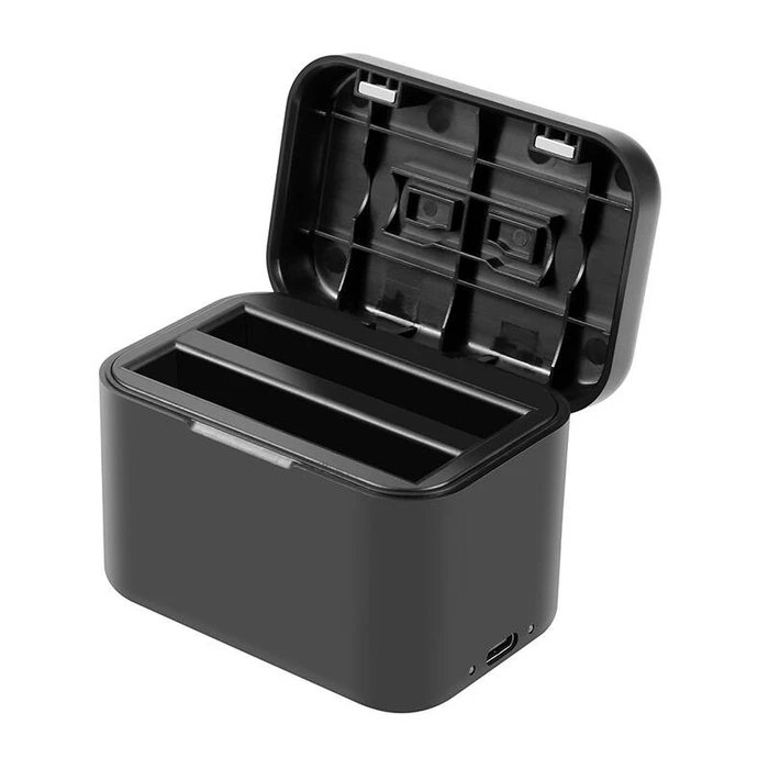Φορτιστής Puluz for batteries and memory cards for Insta360 X4 (Black)