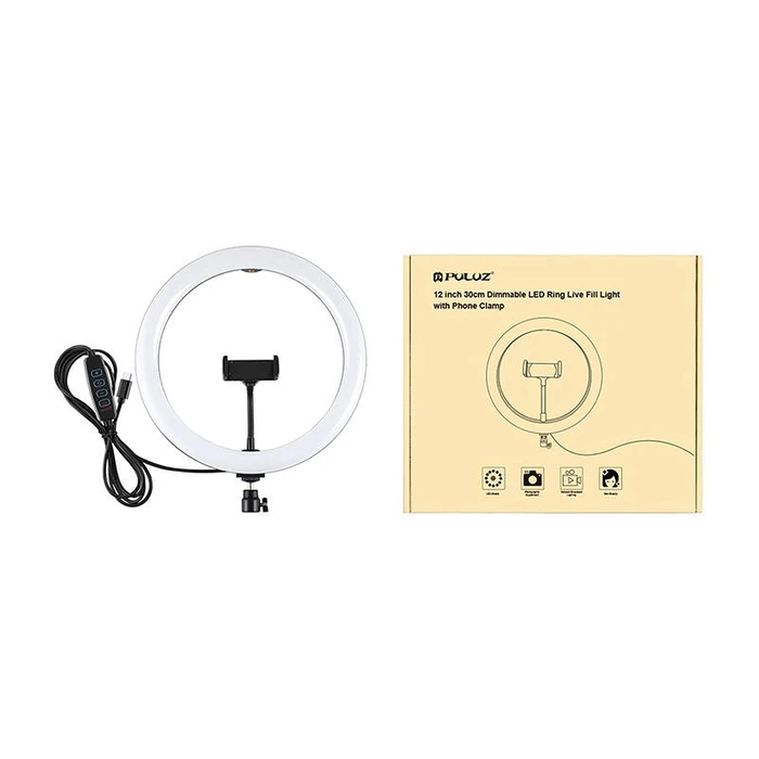 Ring Light Puluz with phone holder