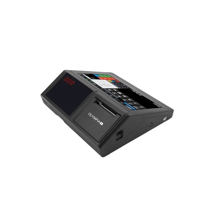Olympia T110 Cash Register / POS System with Integrated Printer, Black
