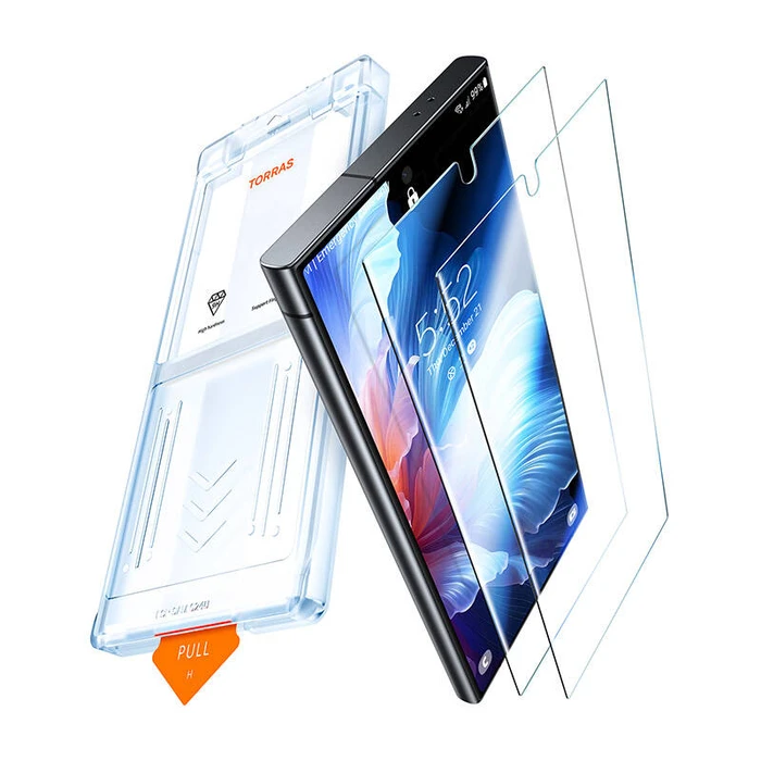 Tempered Glass for Samsung S24 Torras Install Master