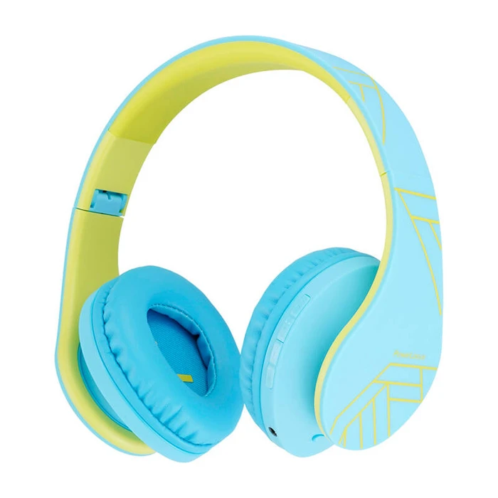 Headphones PowerLocus Wireless for kids P2 (blue-green)