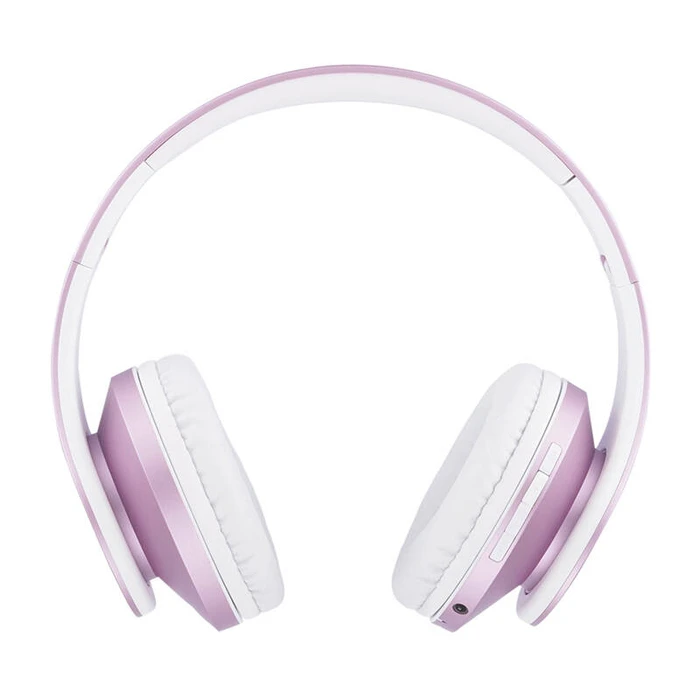 Headphones PowerLocus Wireless for kids P2 (pink-white)