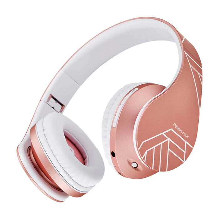 Headphones PowerLocus Wireless for kids P2 (rose Gold)