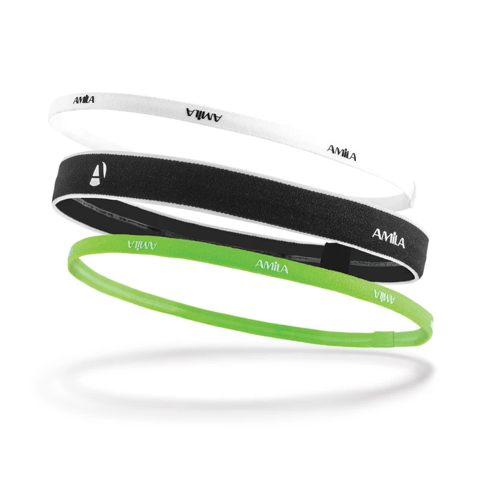 Hairband Προπόνησης Amila Hair Band Set 3-Pack