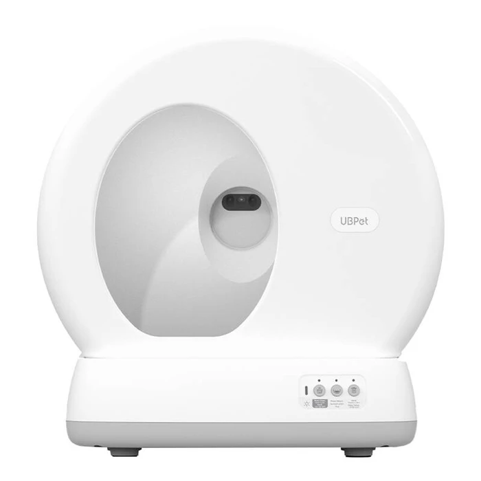 UBPet C10 Pro Self-Cleaning Cat Litter Box with Filter White M52 x W53 x H55 cm