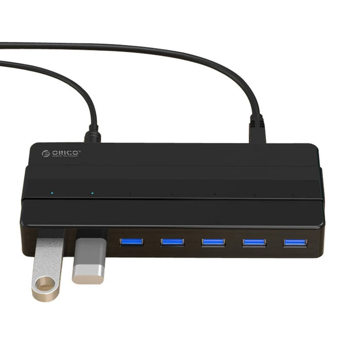 USB Hub Orico 7xUSB 3.0 (Black)