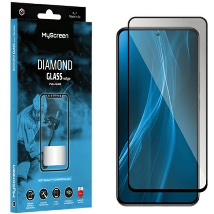 MyScreen Diamond Glass Edge Full Glue Oppo A2 5G black