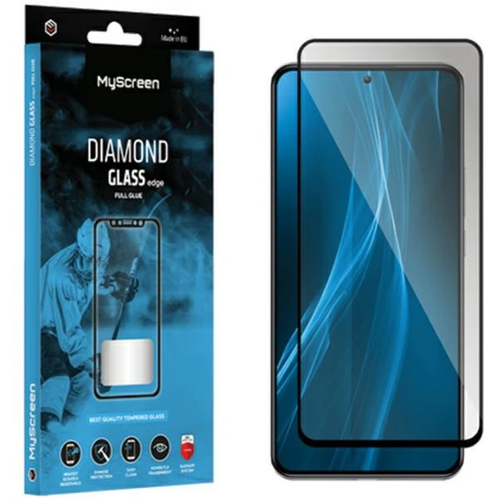 MyScreen Diamond Glass Edge Full Glue Tecno Spark 10 Pro / Pova 5 / Pova 5 Pro black