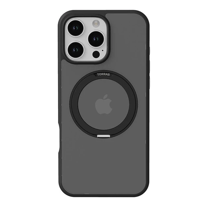 Θήκη Κινητού Torras Ostand for iPhone 16 Pro (Black)