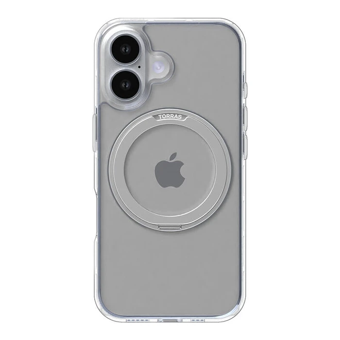 Θήκη Κινητού Torras Ostand Pro for iPhone 16 (Transparent)