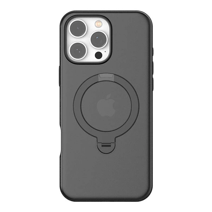 Θήκη Κινητού Torras Ostand Spin for iPhone 16 Pro (Black)