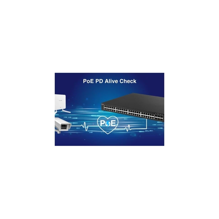 Edimax GS-5654PLX v2 Unmanaged L2 PoE+ Switch με 48 Θύρες Gigabit και 6 SFP