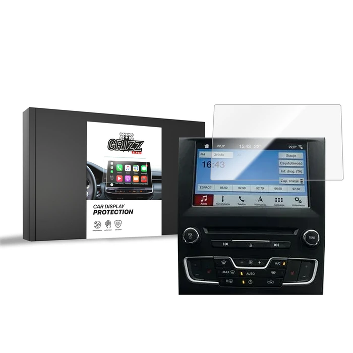 Ceramic GrizzGlass CarDisplay Protection Ford Mondeo MK5 5 10,1" (2014-2022)