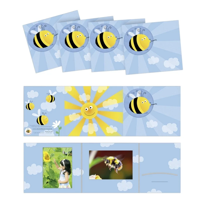 Daiber Children's Photo Album Biene for 13x18 cm Photos