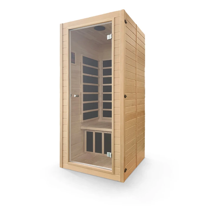 Σάουνα υπέρυθρων AMILA Salla 1 ατόμου 90x90x190 cm 1400W