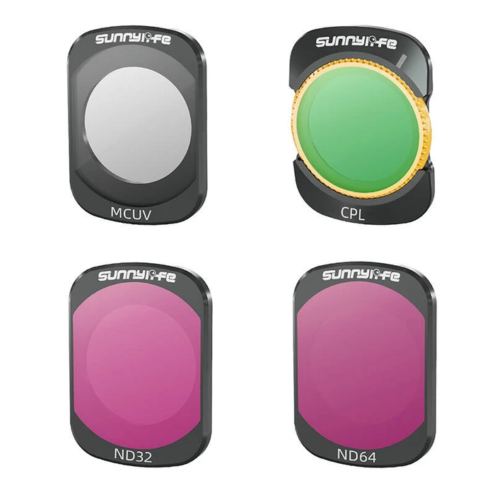 Φίλτρα Action Cameras Sunnylife MCUV, CPL, ND32, ND64 for DJI Osmo Pocket 3