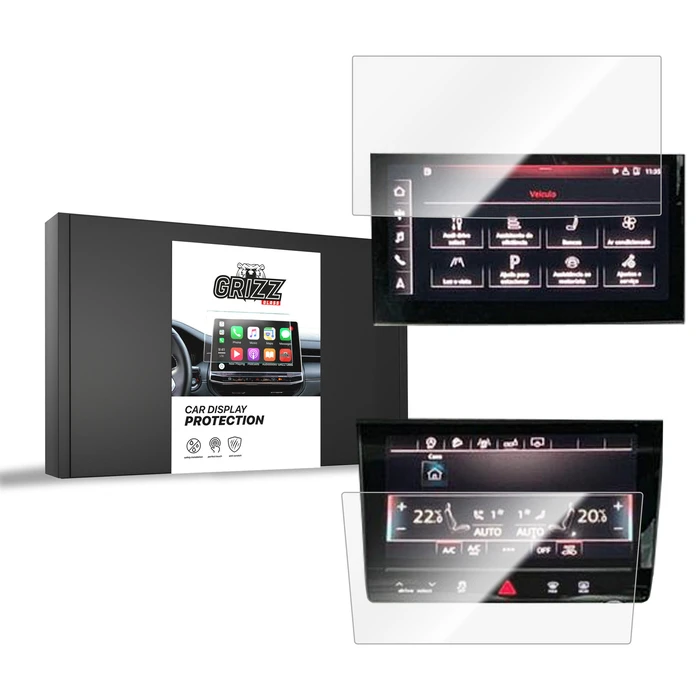 Ceramic GrizzGlass CarDisplay Protection Audi Q7 (2019-2026) [2in1]