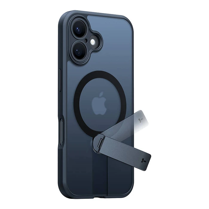 Θήκη Κινητού Torras Pstand Spin for iPhone 16 (Black)