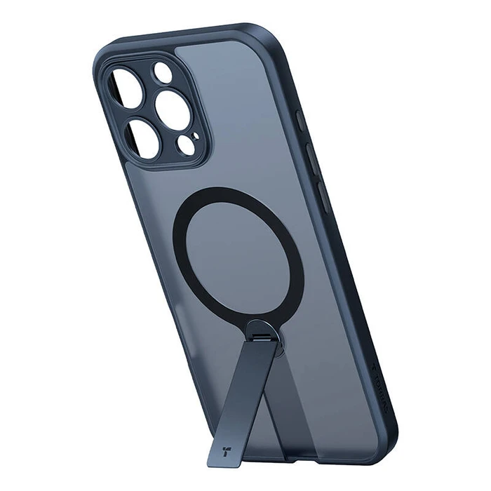 Θήκη Κινητού Torras Pstand Spin for iPhone 16 Pro (Black)