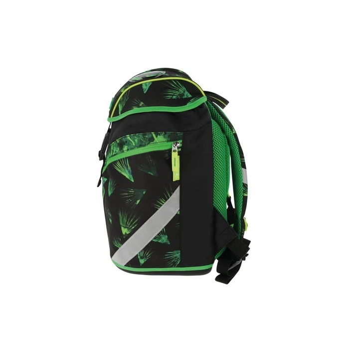 Herlitz SoftLight Plus School Backpack Primary with Bottle Holder Black 18L 28x28x38cm (50046119)