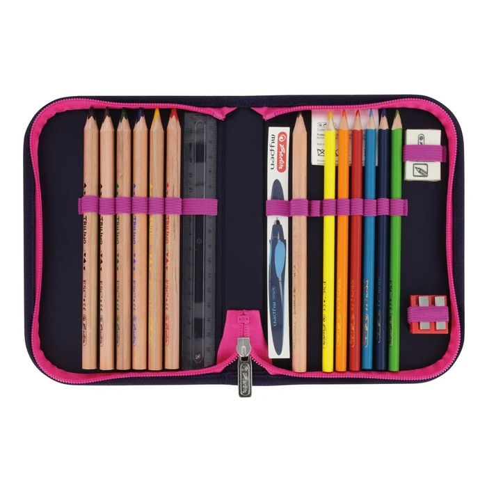 Herlitz FiloActive DIN Plus Magic School Backpack 19 L Multicolour with Bottle Pocket 32 x 22 x 38 cm