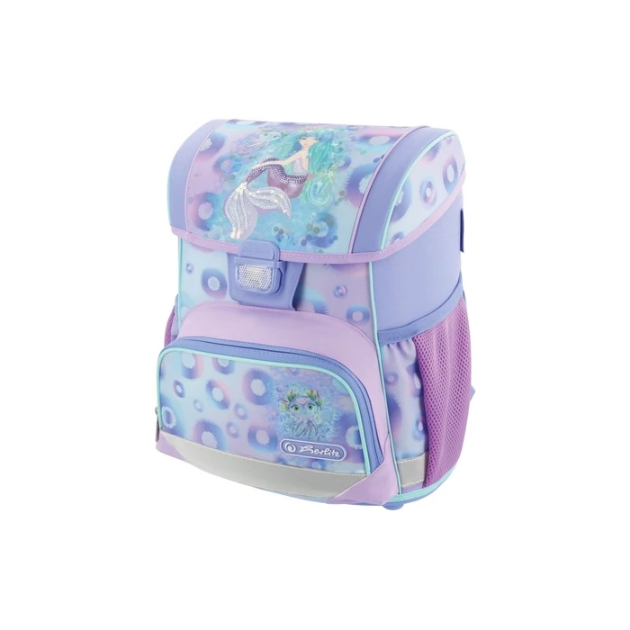 Herlitz Loop Plus School Backpack Elementary Pink with Bottle Holder 16L (50046201)