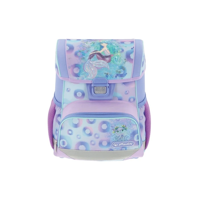 Herlitz Loop Plus School Backpack Elementary Pink with Bottle Holder 16L (50046201)