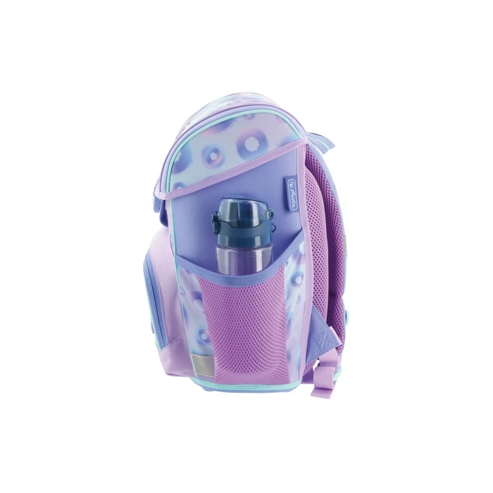 Herlitz Loop Plus School Backpack Elementary Pink with Bottle Holder 16L (50046201)