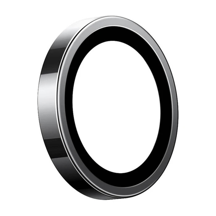 Camera Lens Protector Lensguard Camera Glass for iPhone 16 ProMax (Black)