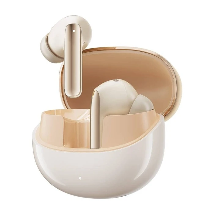 Bluetooth Handsfree QCY Melobuds Pro Gold HT08 - TWS BT Hi-Res Audio LDAC ANC 6 mics A.I. Powered, IPX5 12mm 8,5