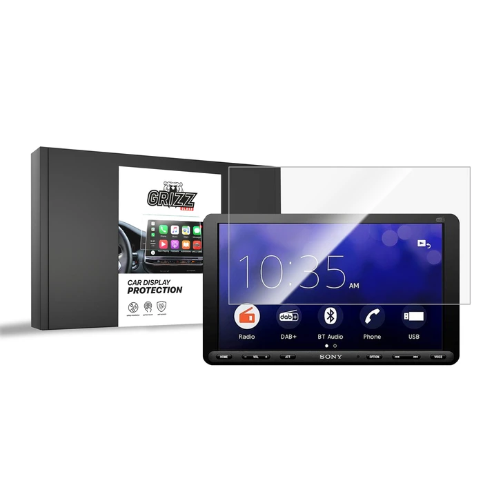 Ceramic GrizzGlass CarDisplay Protection Sony XAV-AX8050D
