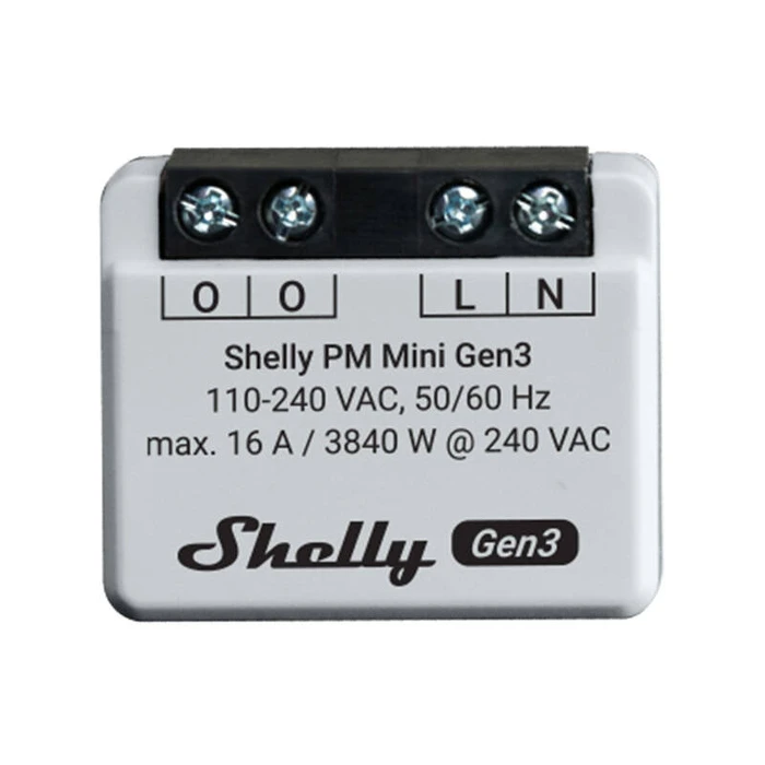 Ενδιάμεσος Διακόπτης Shelly Set of 2 PM Mini Gen3 Controllers
