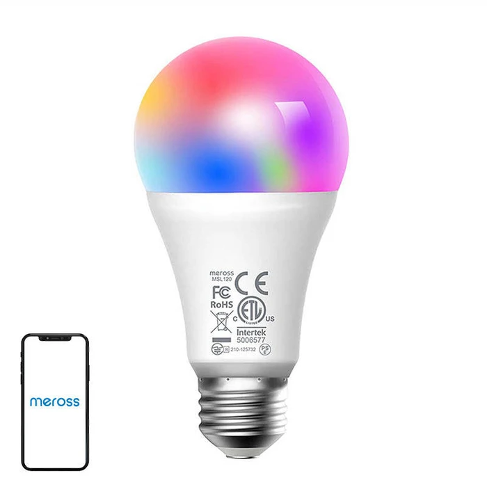 Έξυπνη Λάμπα Meross LED Wi-Fi MSL120EU (χωρίς HomeKit)