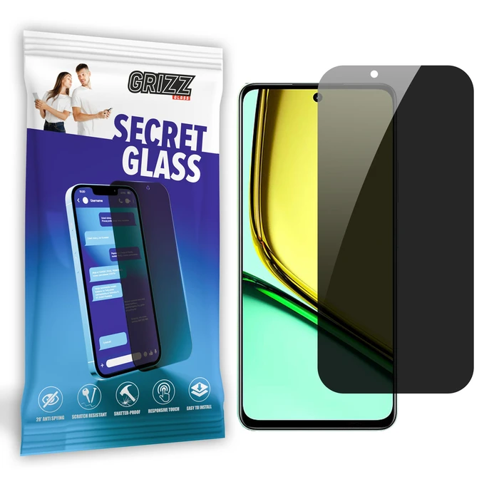 GrizzGlass Matte SecretGlass Realme C67