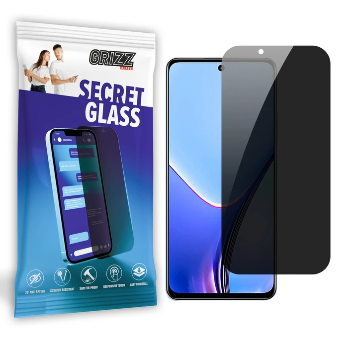 GrizzGlass Matte SecretGlass Realme V50s