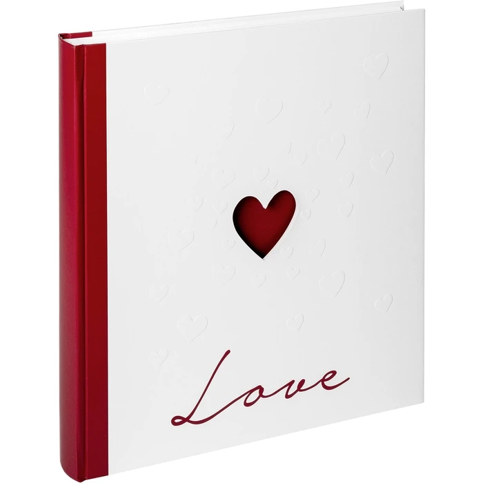 Walther Wedding Photo Album 'Love' 50 Pages White with Rice Paper UH-159 28 x 30.5 cm