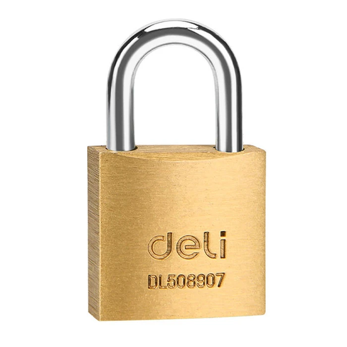 Λουκέτο Deli Tools brass padlock EDL508907