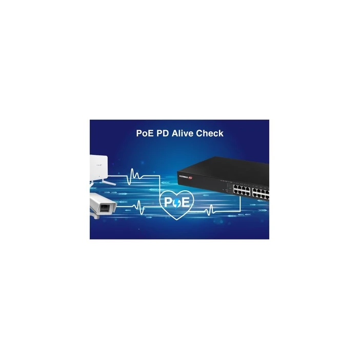 EDIMAX Pro IGS-5218PLC Industrial Rack-Mount Web-Smart Switch with 16 Gigabit PoE+ Ports and 2 Gigabit RJ45/SFP Combo Ports (18 Ports)