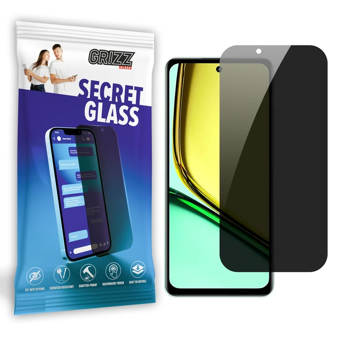 GrizzGlass Matte SecretGlass Realme C67 4G