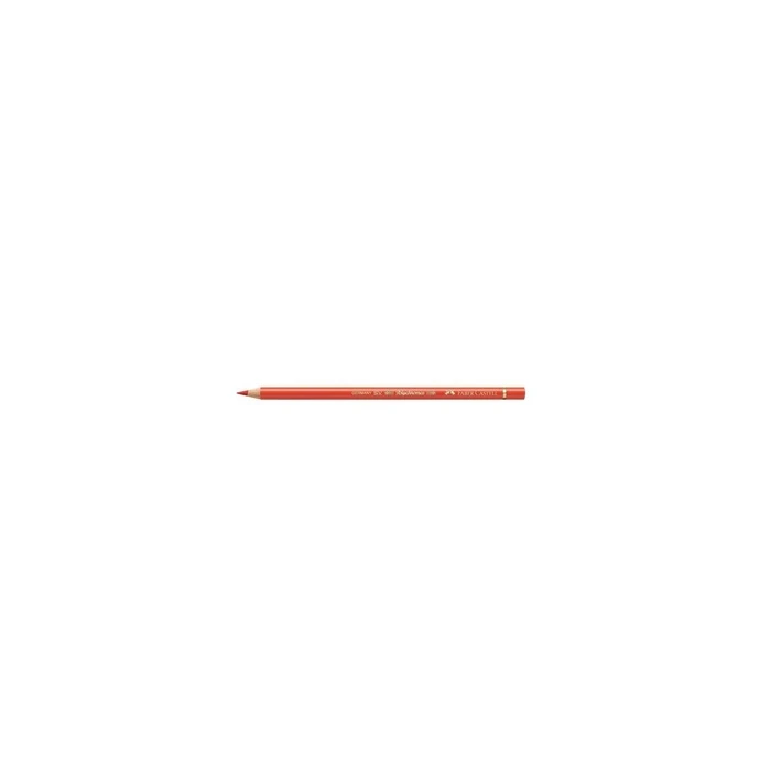 FABER-CASTELL Polychromos Μολύβι Χρωματιστό Χρώμα 115 (Σκούρο Κάδμιο Πορτοκαλί) 6τμχ
