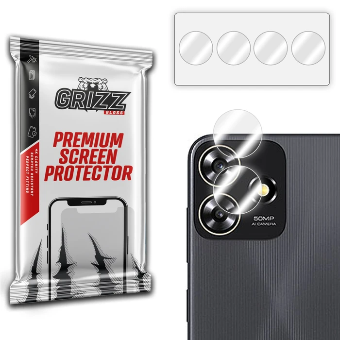 GrizzGlass HybridGlass Camera ZTE Blade A73