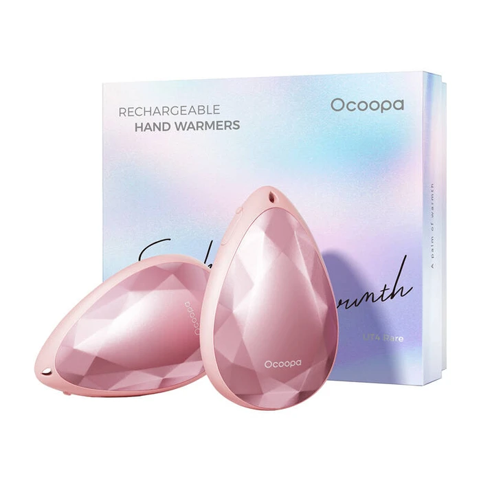 Hand Warmer Ocoopa UT4 Rare 2x2000 mAh USB-C, pink