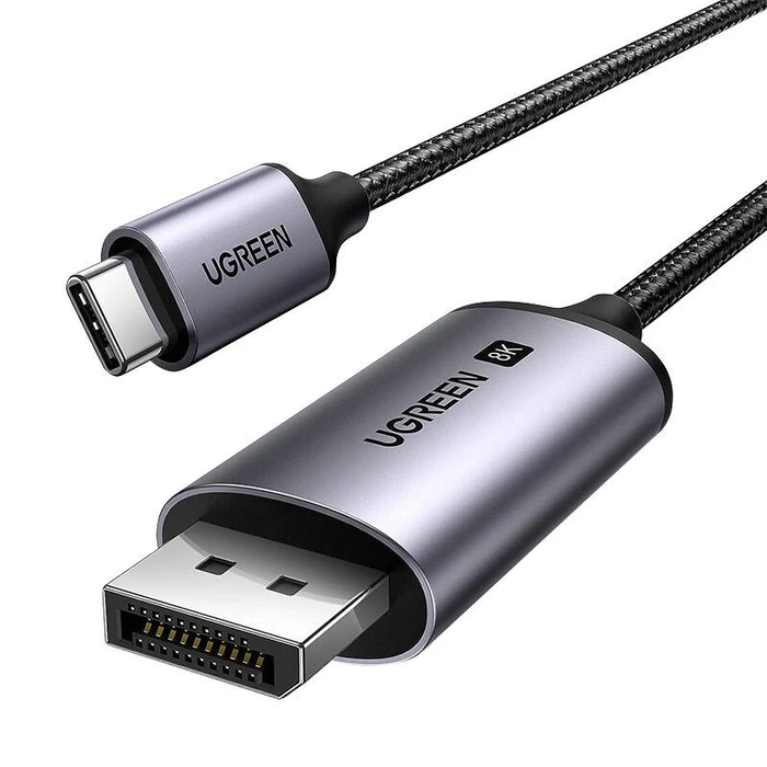 UGREEN CM556 cable USB-C / DisplayPort 8K 3m black