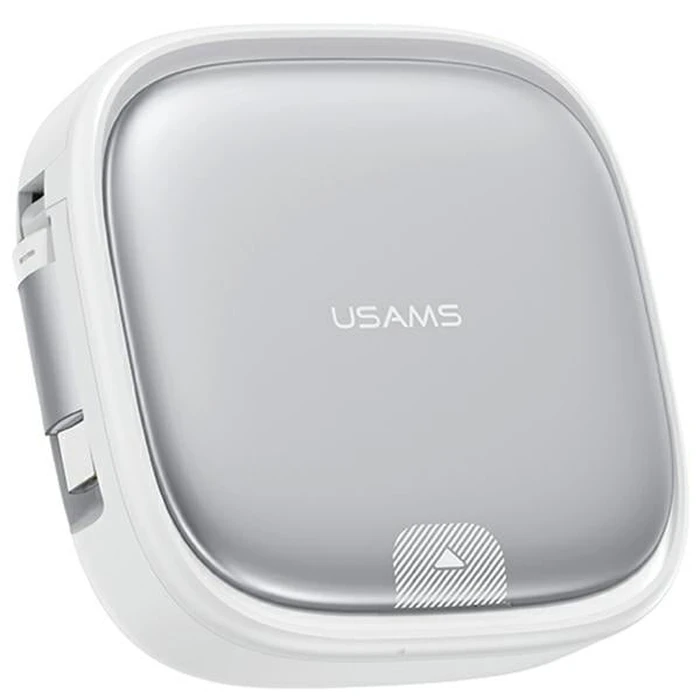 USAMS US-SJ650 3in1 cable MicroUSB / USB-C / Lightning 60W silver
