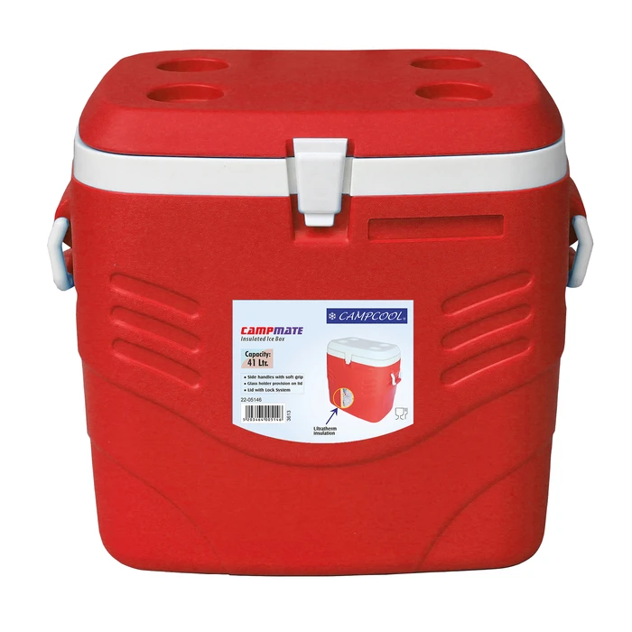 CAMPCOOL Portable Cooler 40 L with Carry Handles