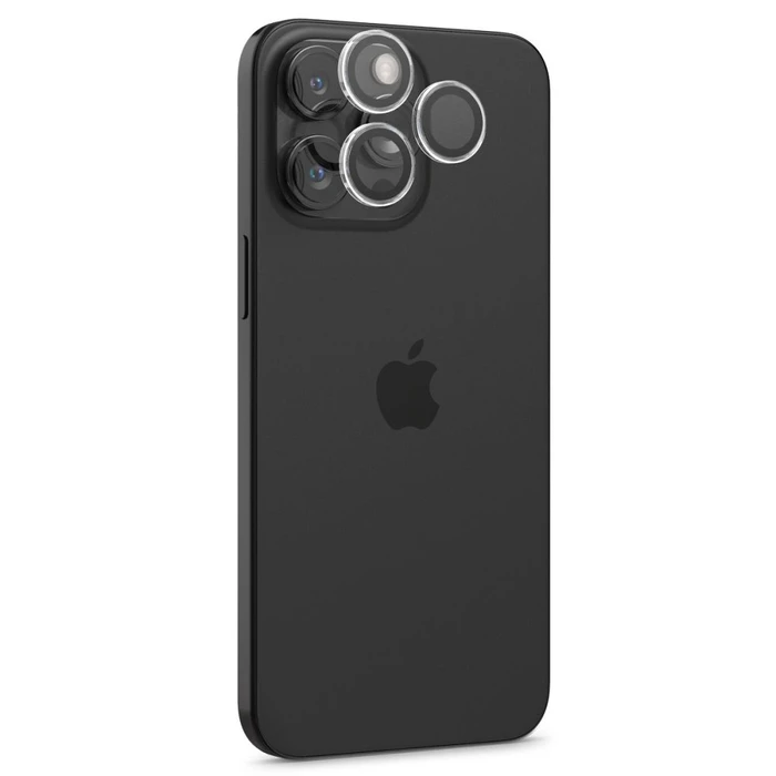 Spigen Optik.tr ez Fit Camera Protector Apple iPhone 14 Pro / 14 Pro Max / 15 Pro / 15 Pro Max / 16 Pro / 16 Pro Max / 17 Pro / 17 Pro Max Crystal Clear [2 PACK]