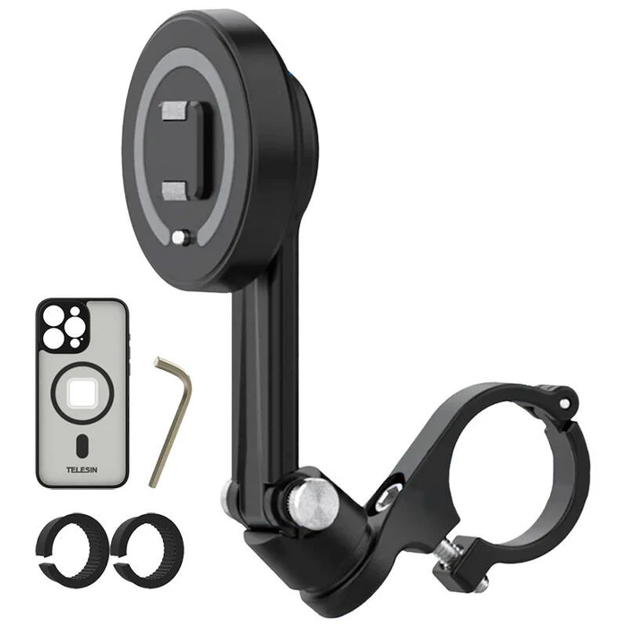 Βάση Κινητού Μοτοσυκλέτας Telesin steering wheel mount for iPhone 15 Pro Max