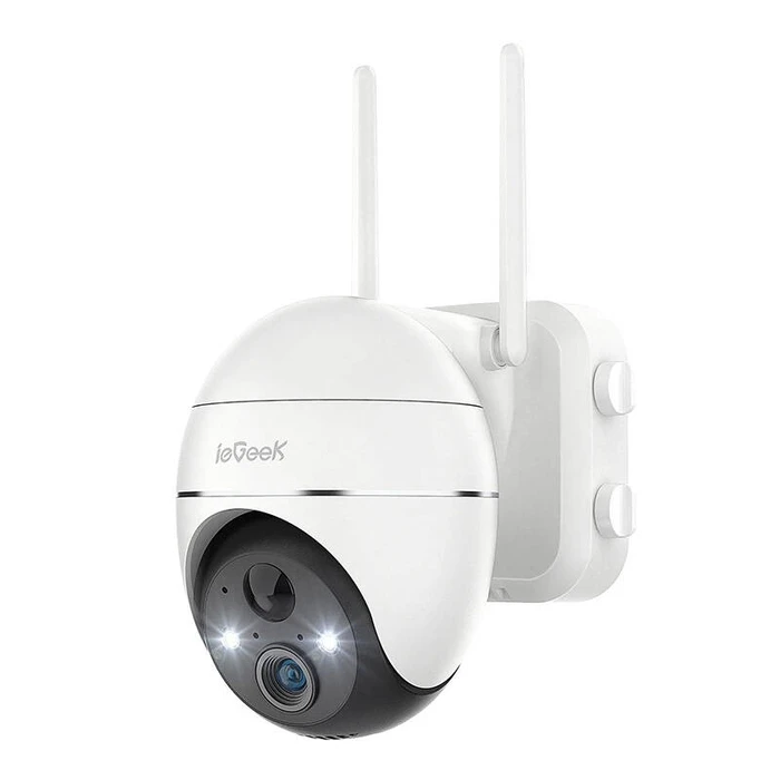 Κάμερα Παρακολούθησης Wireless 3MP WiFi outdoor ieGeek ZS-GX1S white 5200mAh